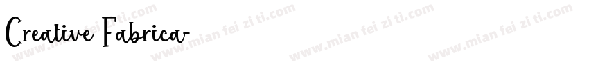 Creative Fabrica字体转换